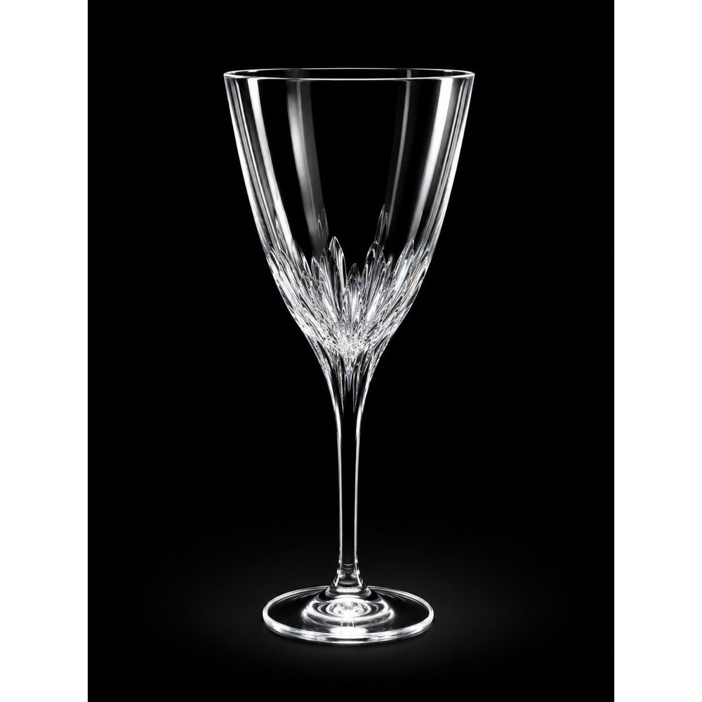 Marquis Waterford Crystal Platinum Trim Claria Wine Glass 8.25" VTG Discontinued